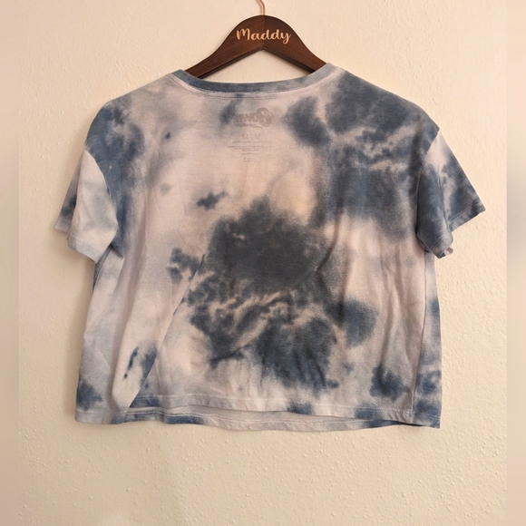 David Bowie Crop Top Tie Dye - Picture 6 of 8